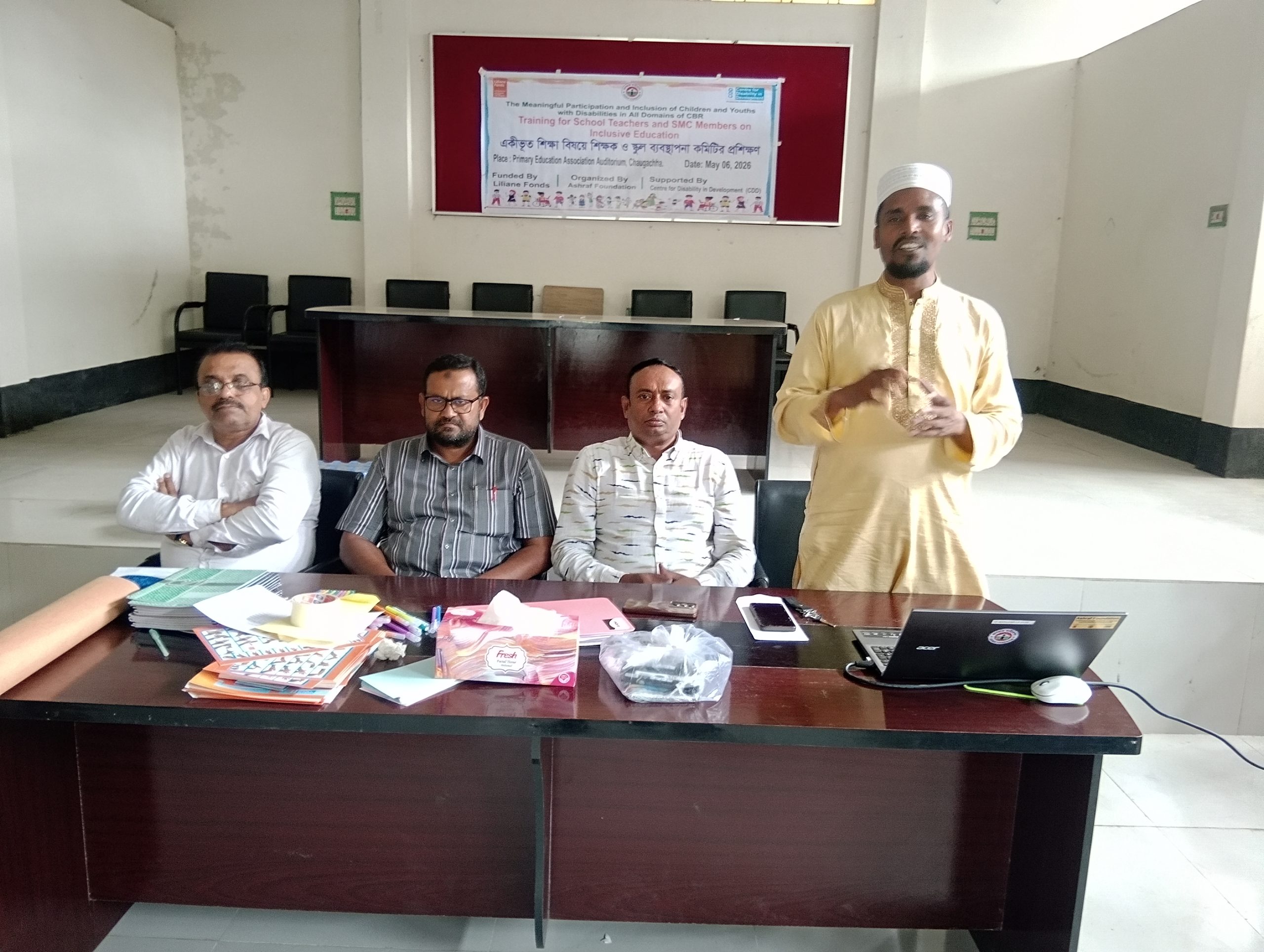 Inclusive education workshop held for teachers in Chougachha