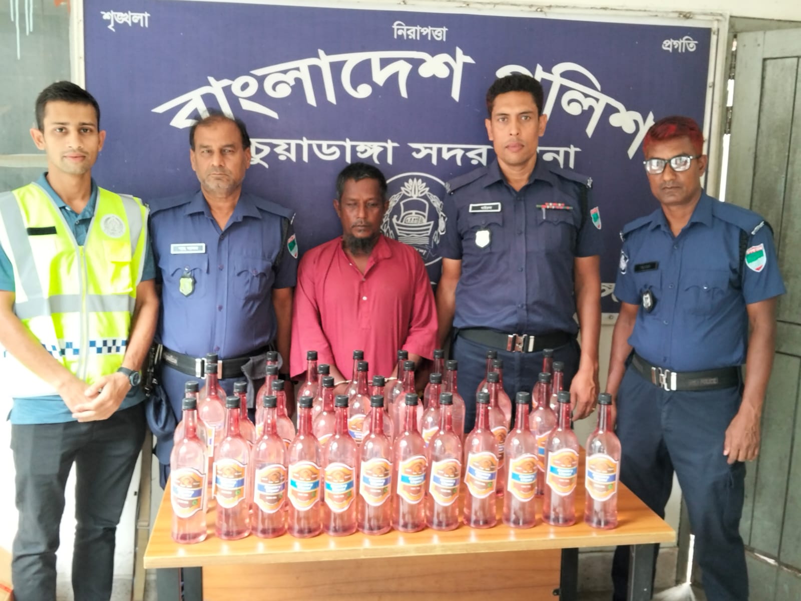Chuadanga police seize illegal business including Bengali liquor