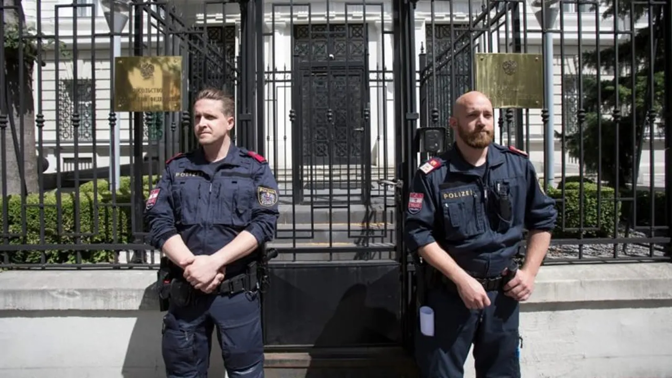 Austria expels 3 Russian diplomats on espionage suspicions