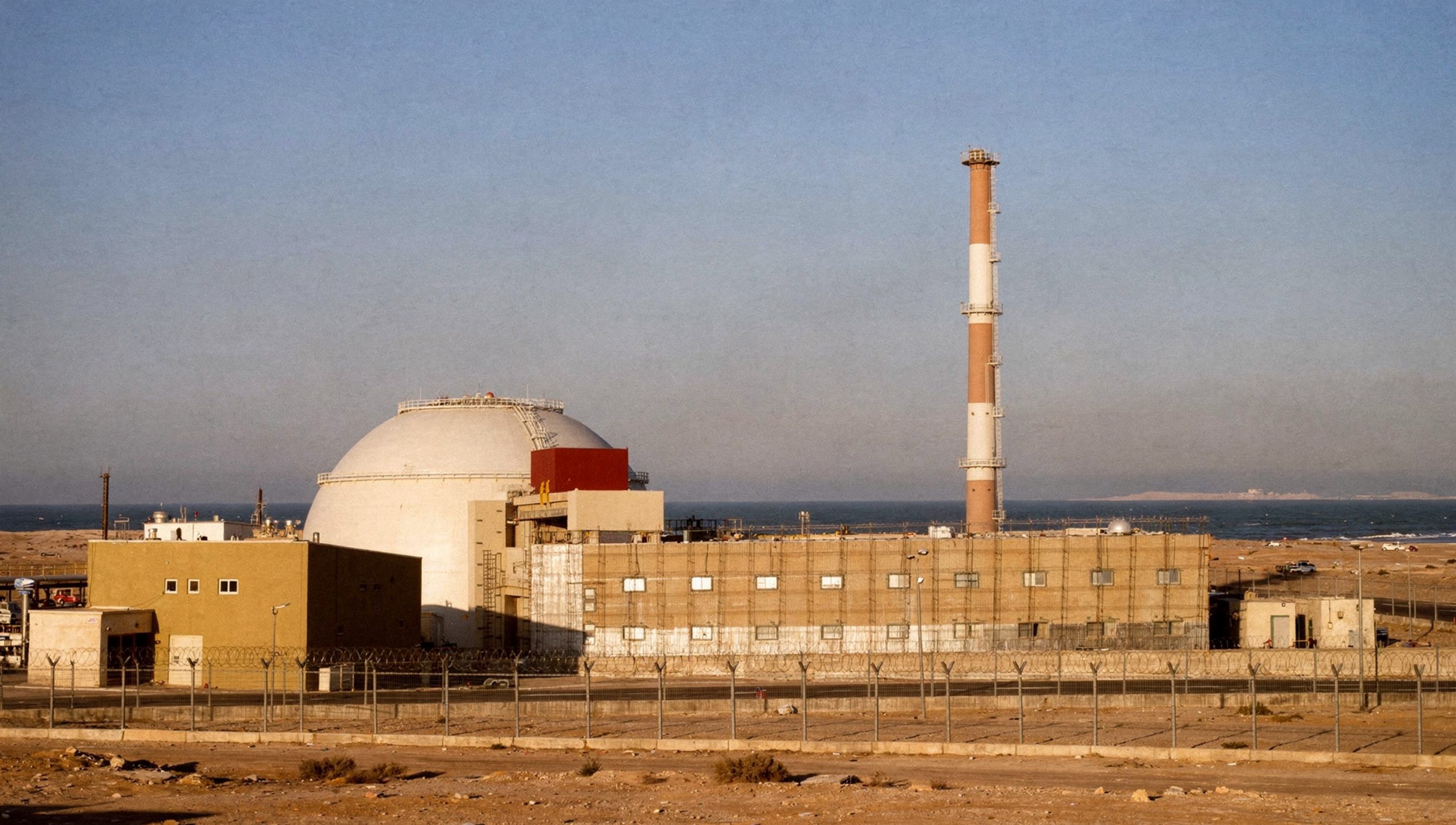 Bushehr Nuclear Power Plant exterior exterior in Bushehr.