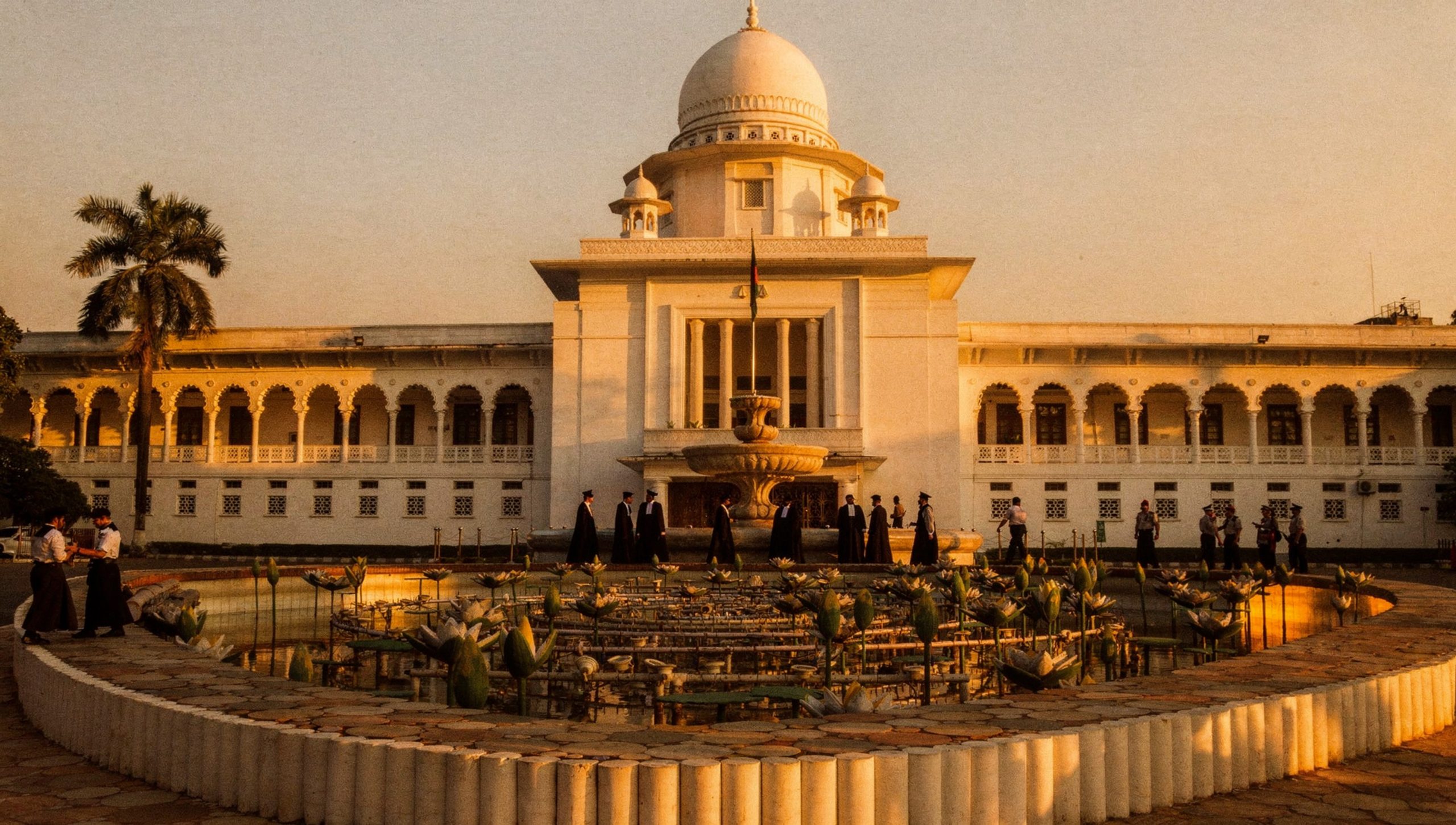 Bangladesh Supreme Court Main Building exterior in Dhaka.