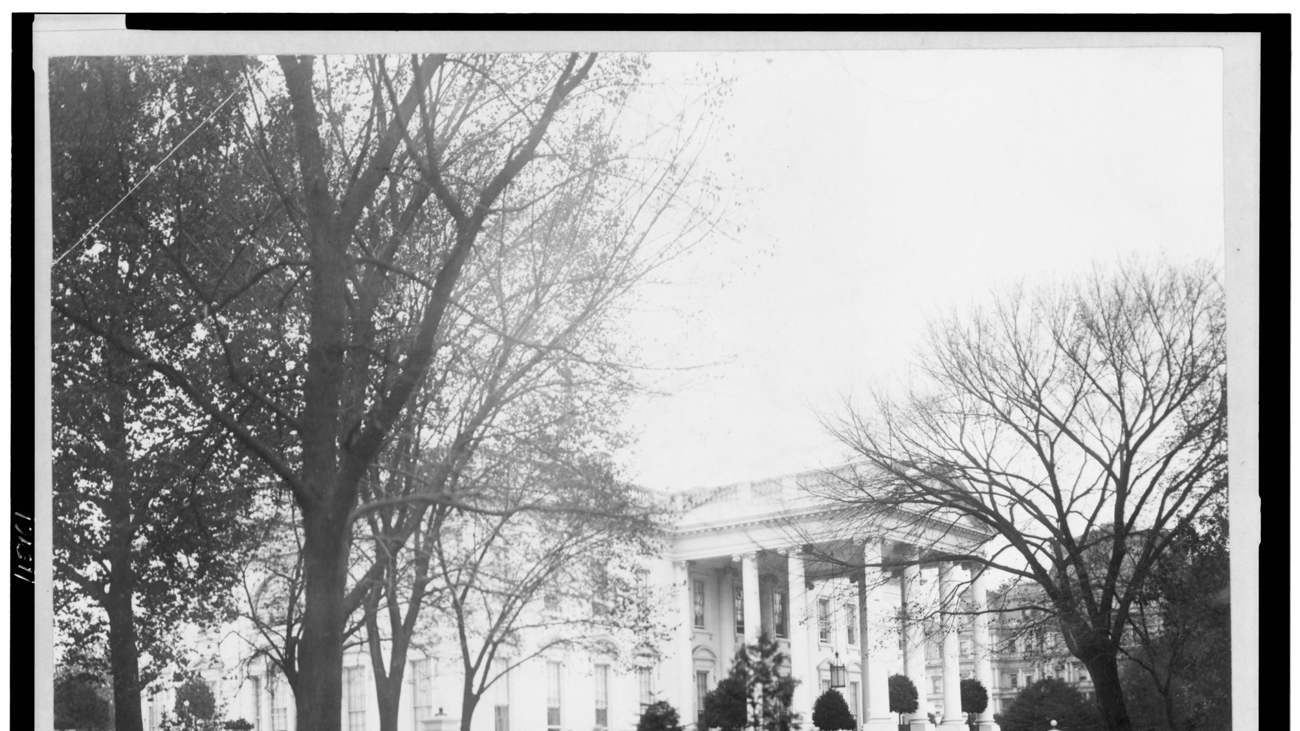 Exterior of the north portico of the White House, Washington, D.C.