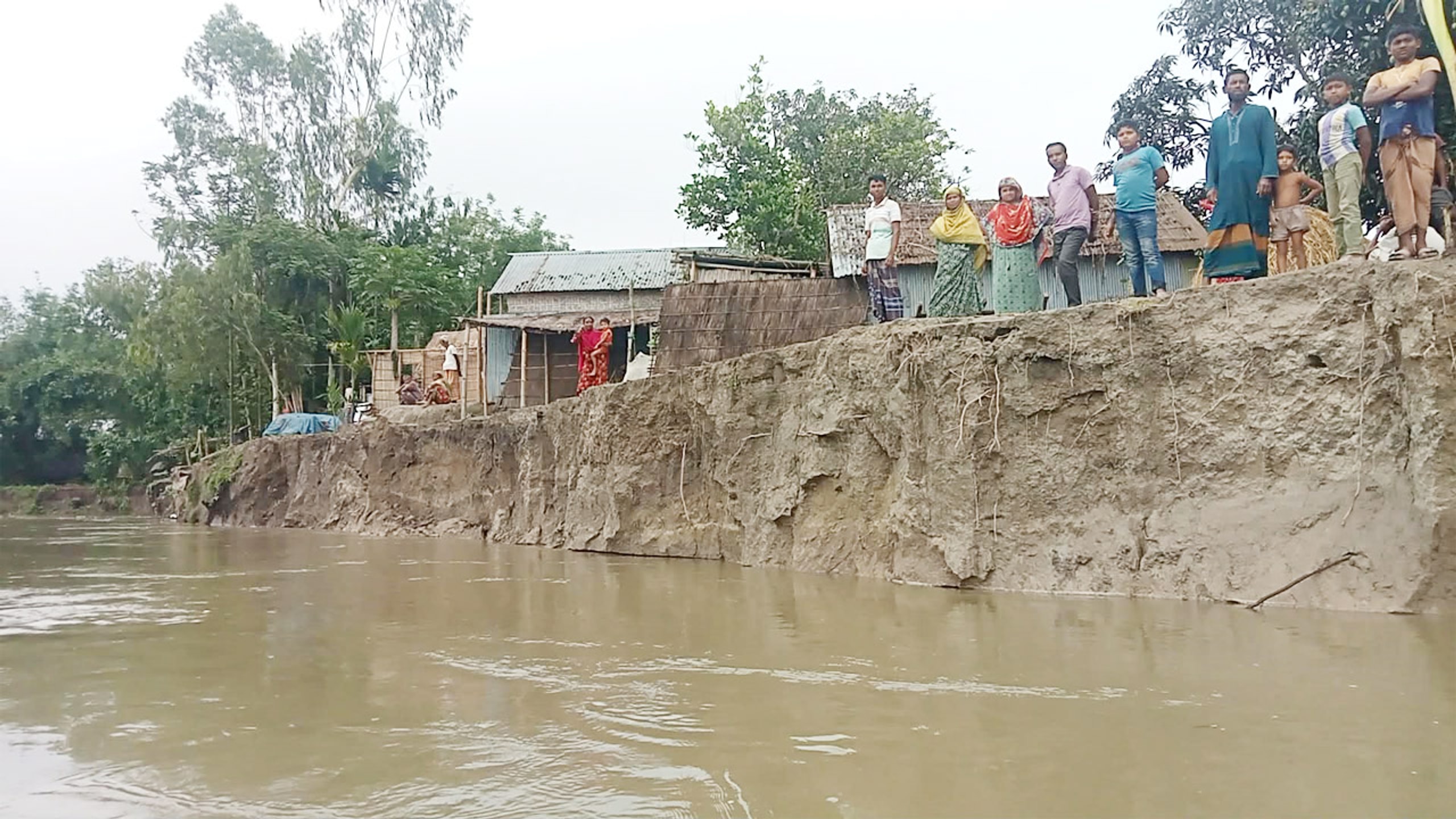 Gaibandha river erosion