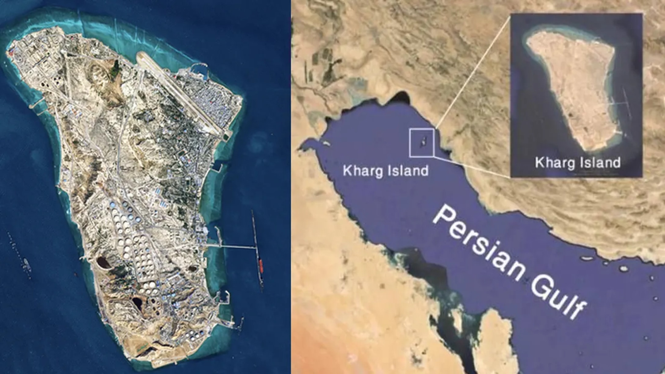 Major oil spill feared near Iran's Kharg Island