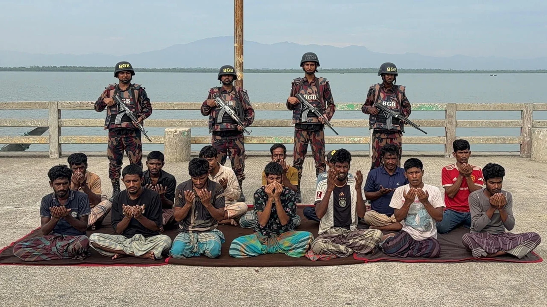 BGB recovers 14 fishermen from Myanmar's Arakan Army