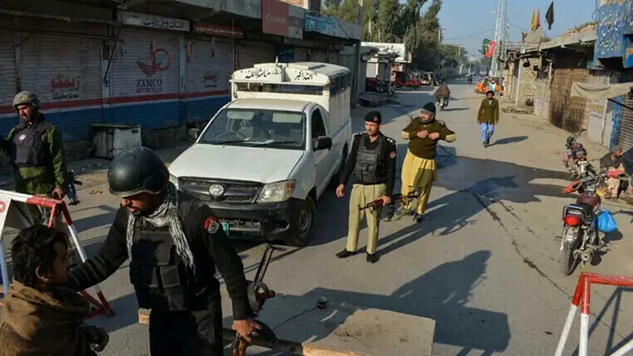 Car bomb kills 15 police officers in Pakistan&rsquo;s Khyber Pakhtunkhwa