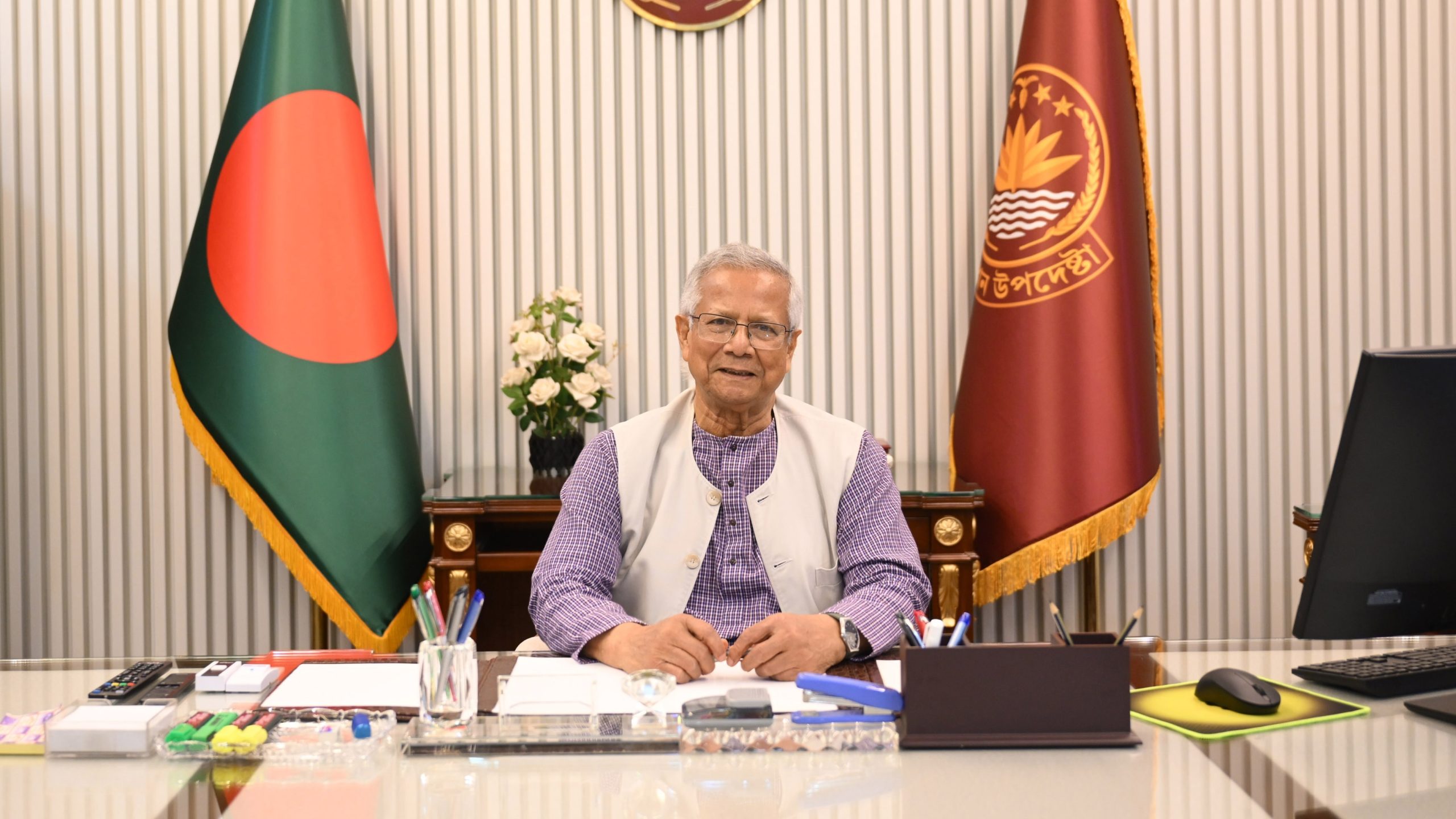 The Cabinet Division Building exterior at the Bangladesh Secretariat in Dhaka.