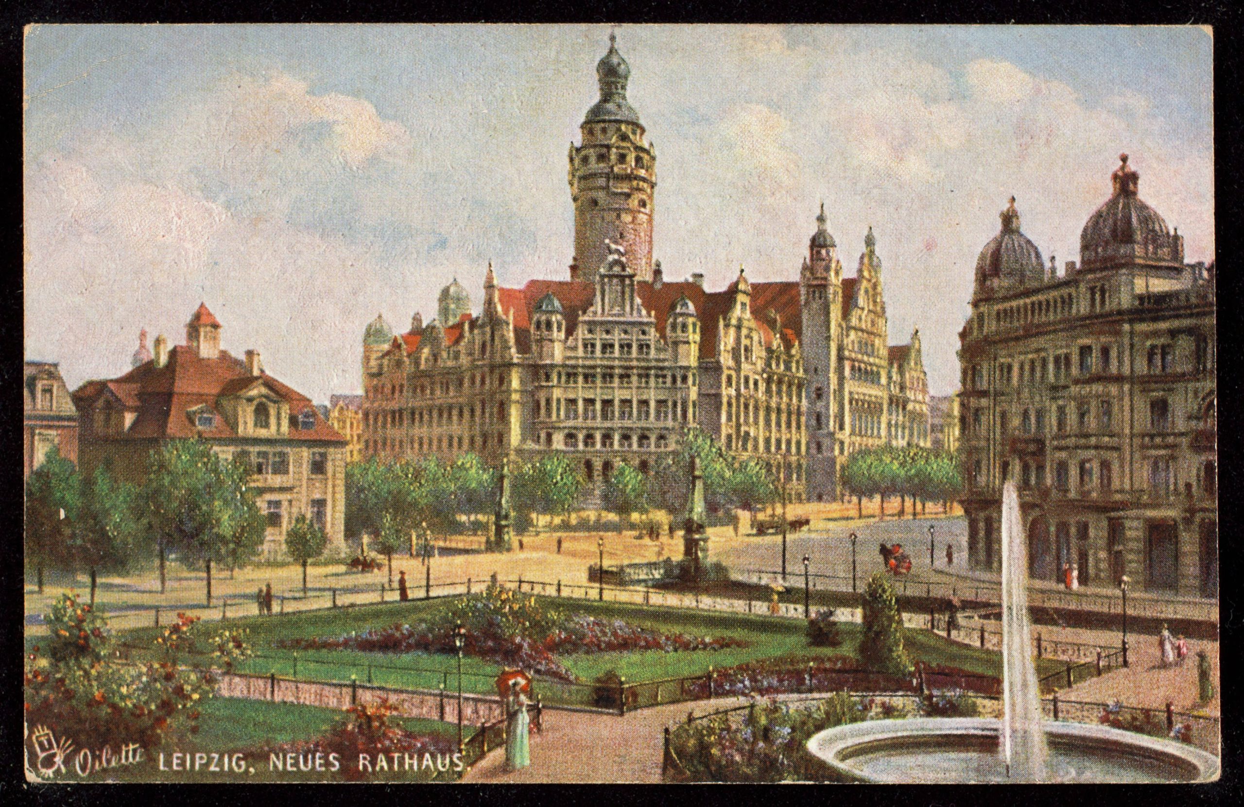Replacement hero (Wikimedia, Public domain, Unknown author Unknown author) — German car-attack — Leipzig establishing shot