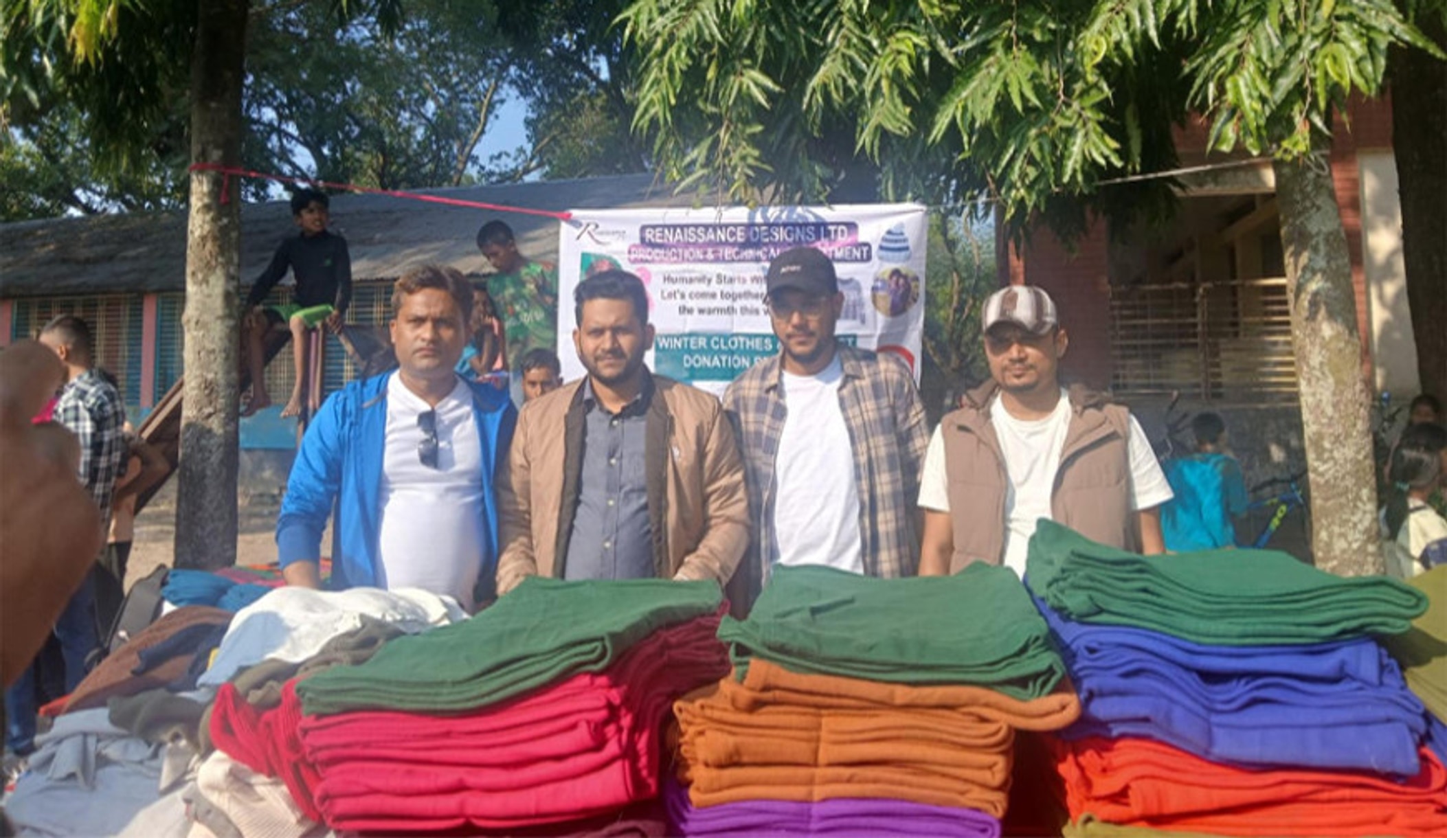 Winter clothing distributed to 700 madrasa students in Nawabganj