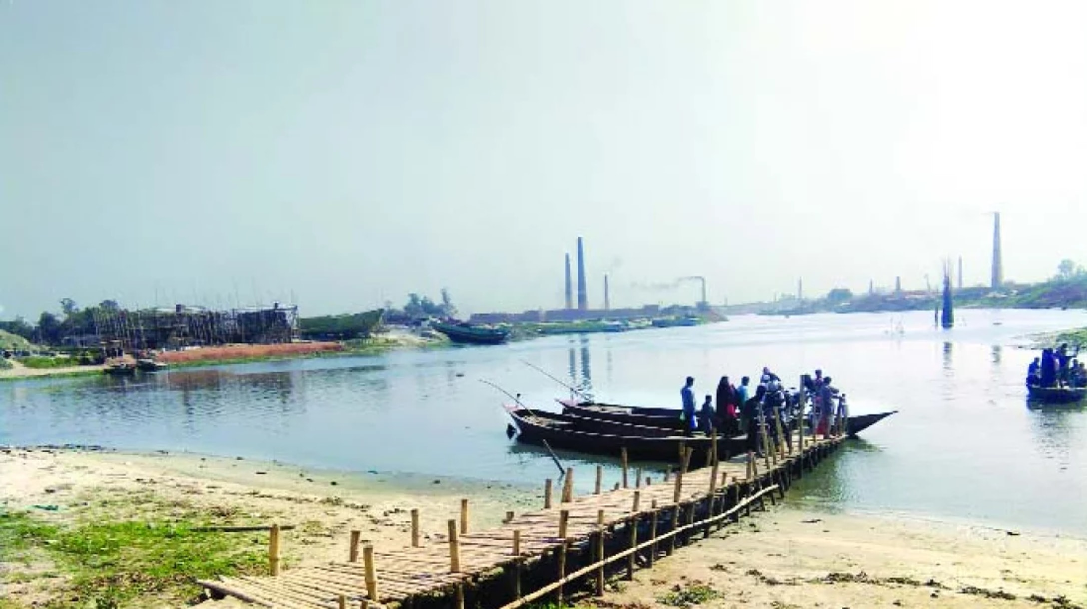 Bagerhat residents demand bridge over Dhaleshwari River at Mollar Hat