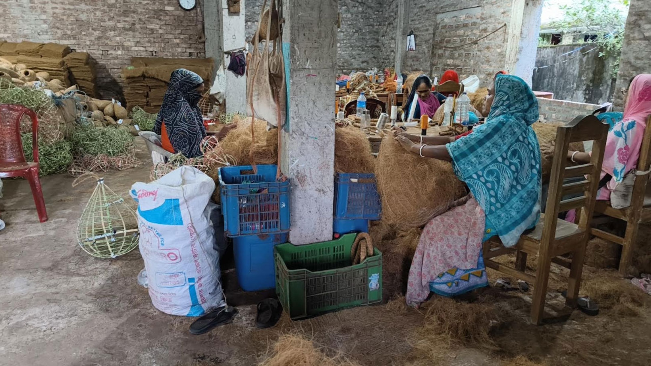 Bagerhat women turn coconut husk into export earnings, support 80 families