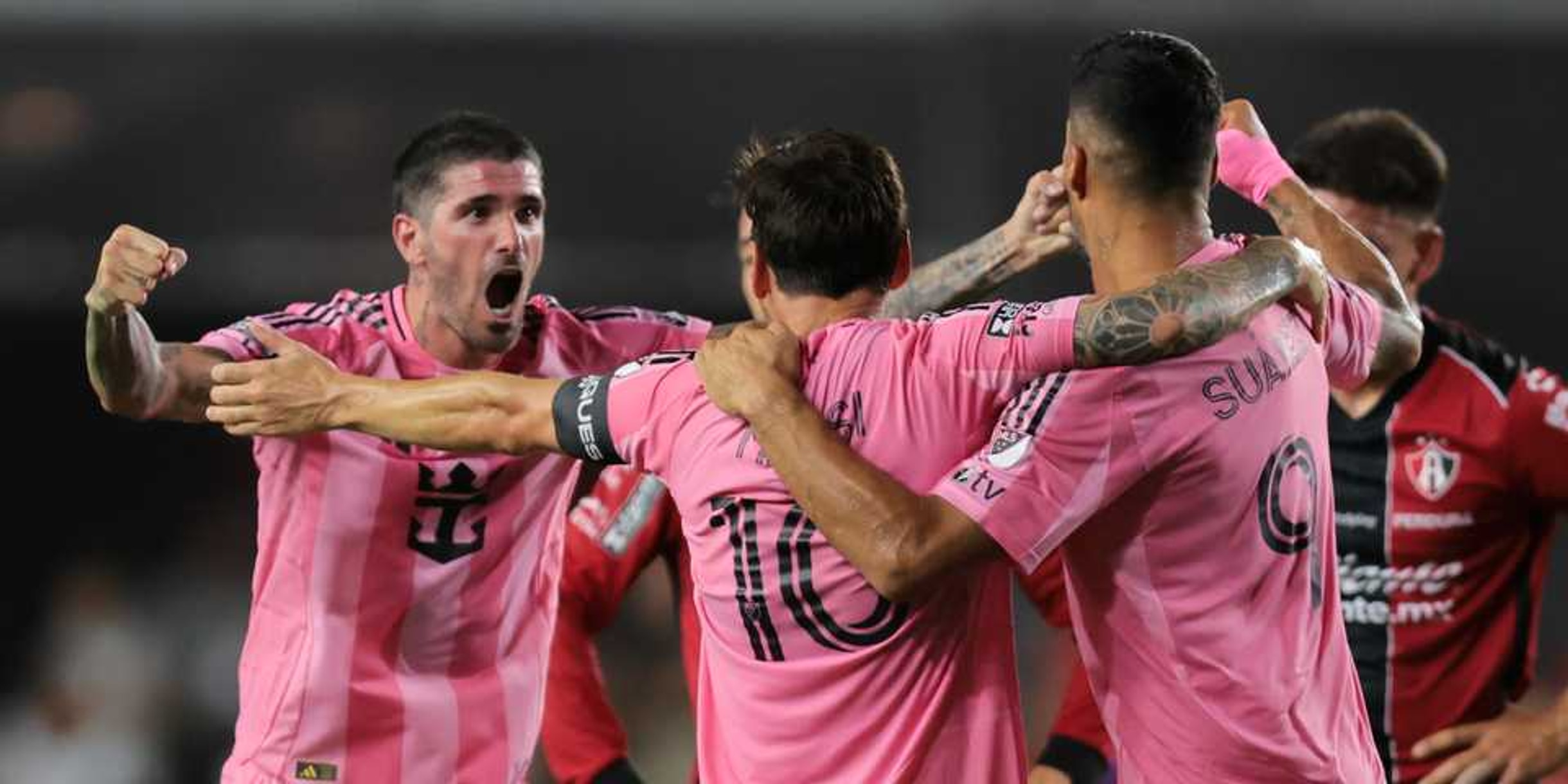 Messi sets up two goals in De Paul's Inter Miami debut