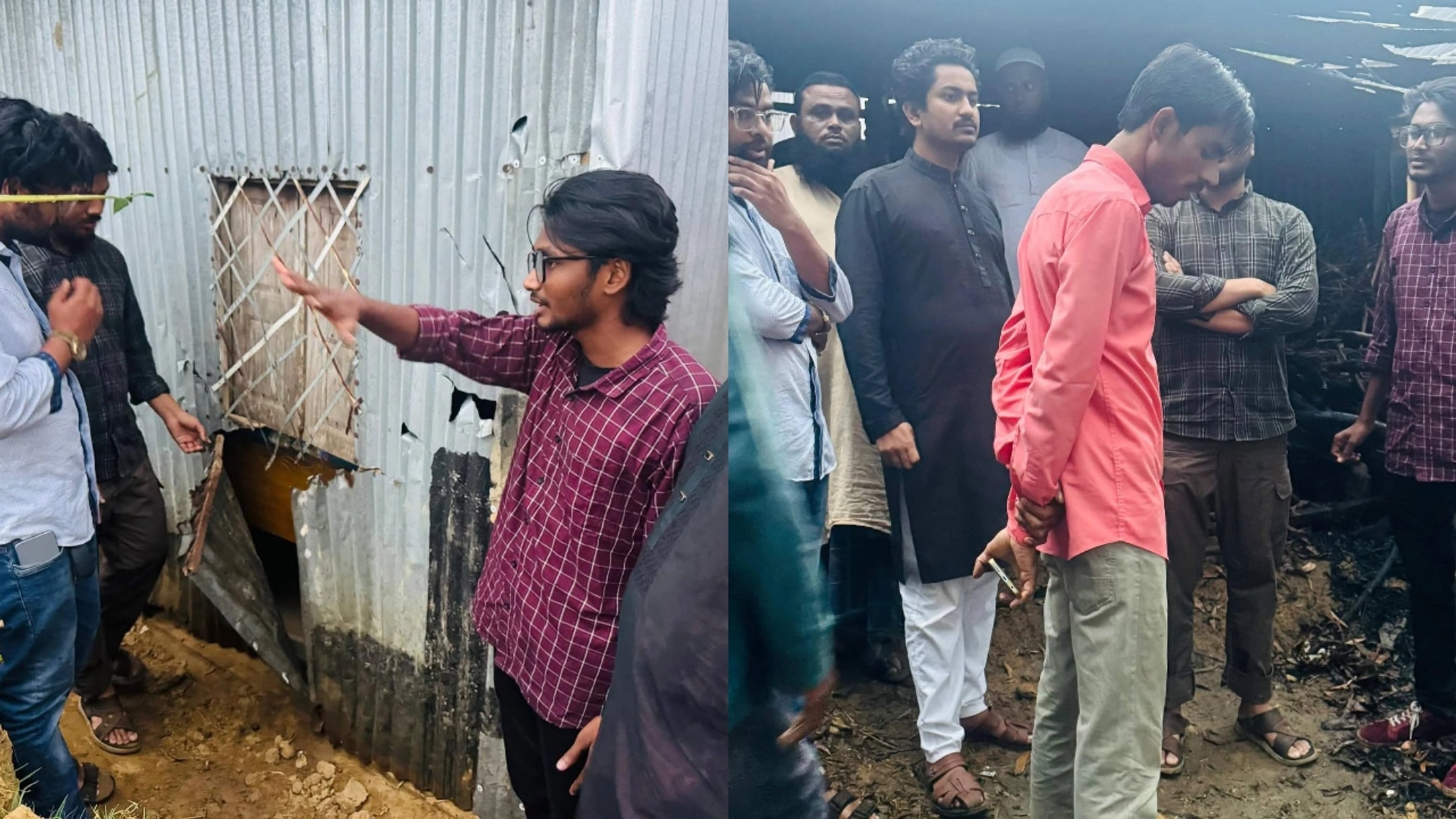 Arson attack on Chhatra Shakti leader's home in Dhobaura