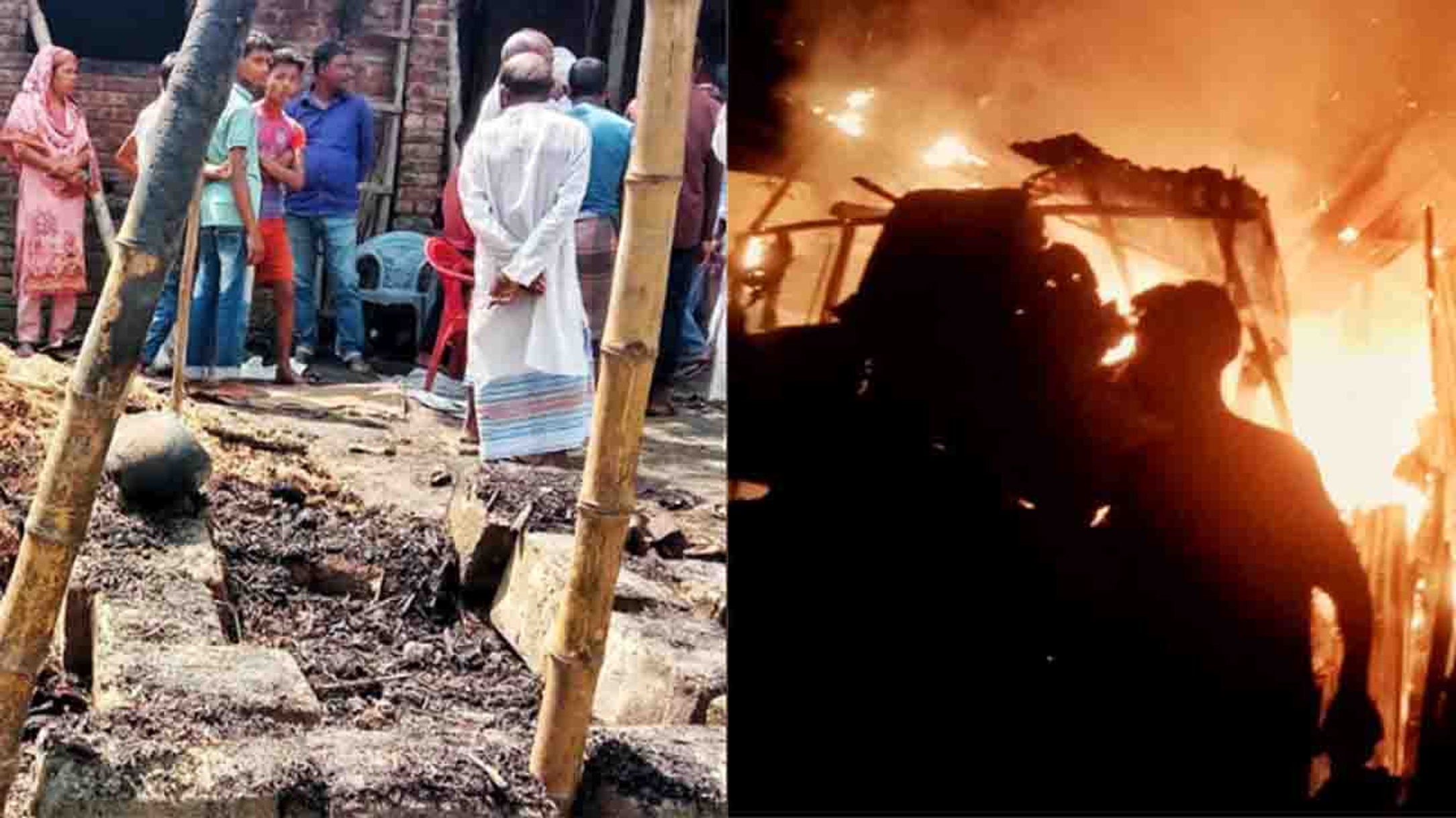 Three fires in three days spread fear in Dinajpur's Khansama upazila
