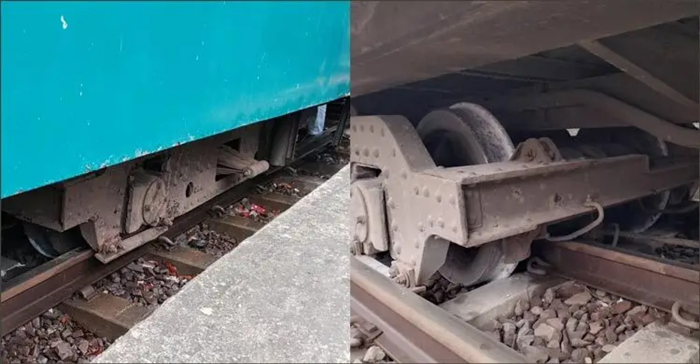 Dolonchapa Express coach derails at Setabganj station in Dinajpur