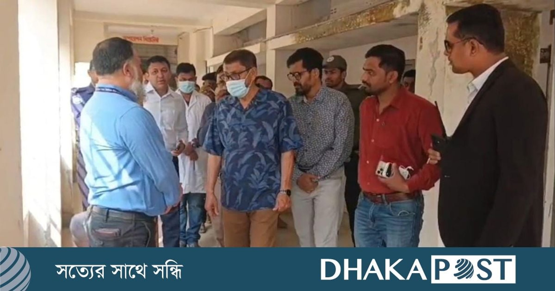 পলাশ হাসপাতাল পরিদর্শনে স্বাস্থ্যমন্ত্রী দেখলেন ২১ ডাক্তারেরর ৮জন উপস্থিত