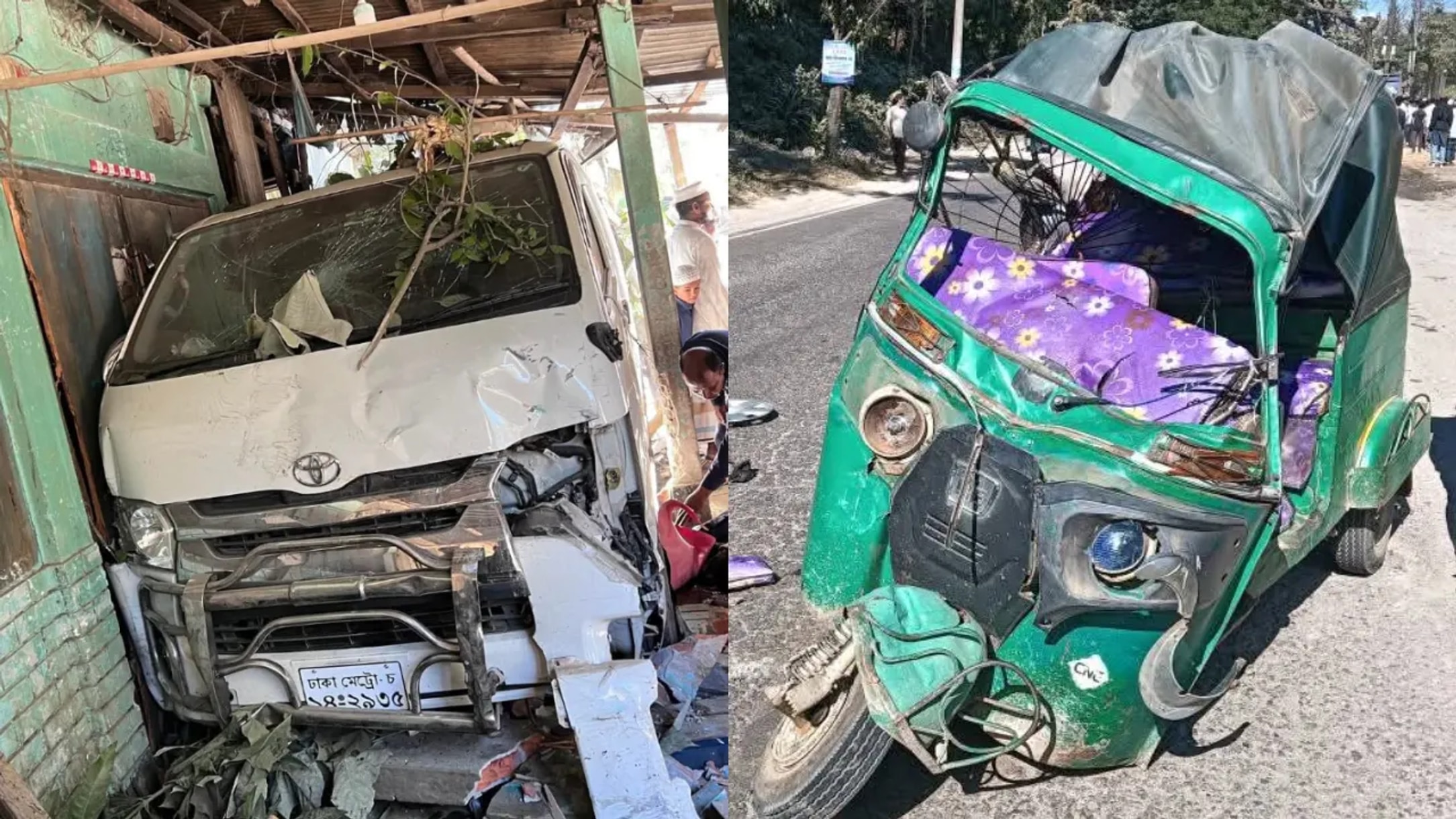 Ansar member, bus helper killed in 2 Sylhet road accidents
