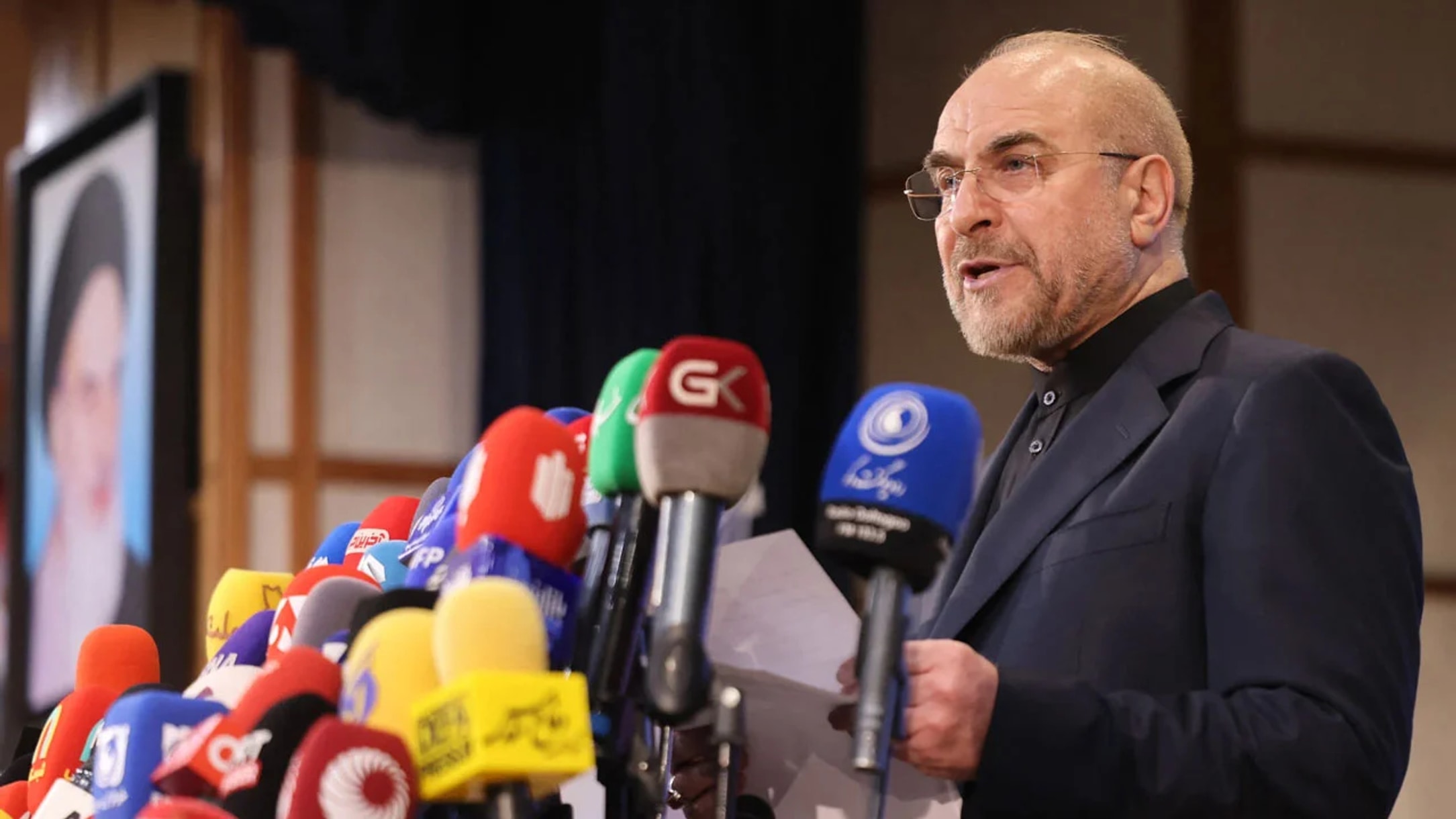 Iran still holds important cards, parliament speaker Ghalibaf says