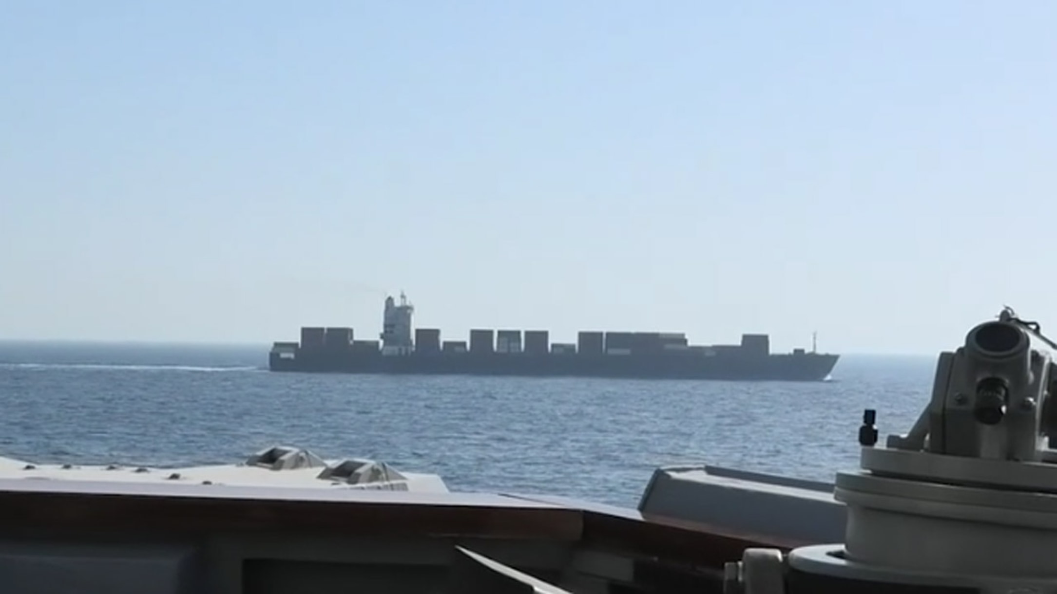 Iranian tanker reaches port after breaking US blockade, military says