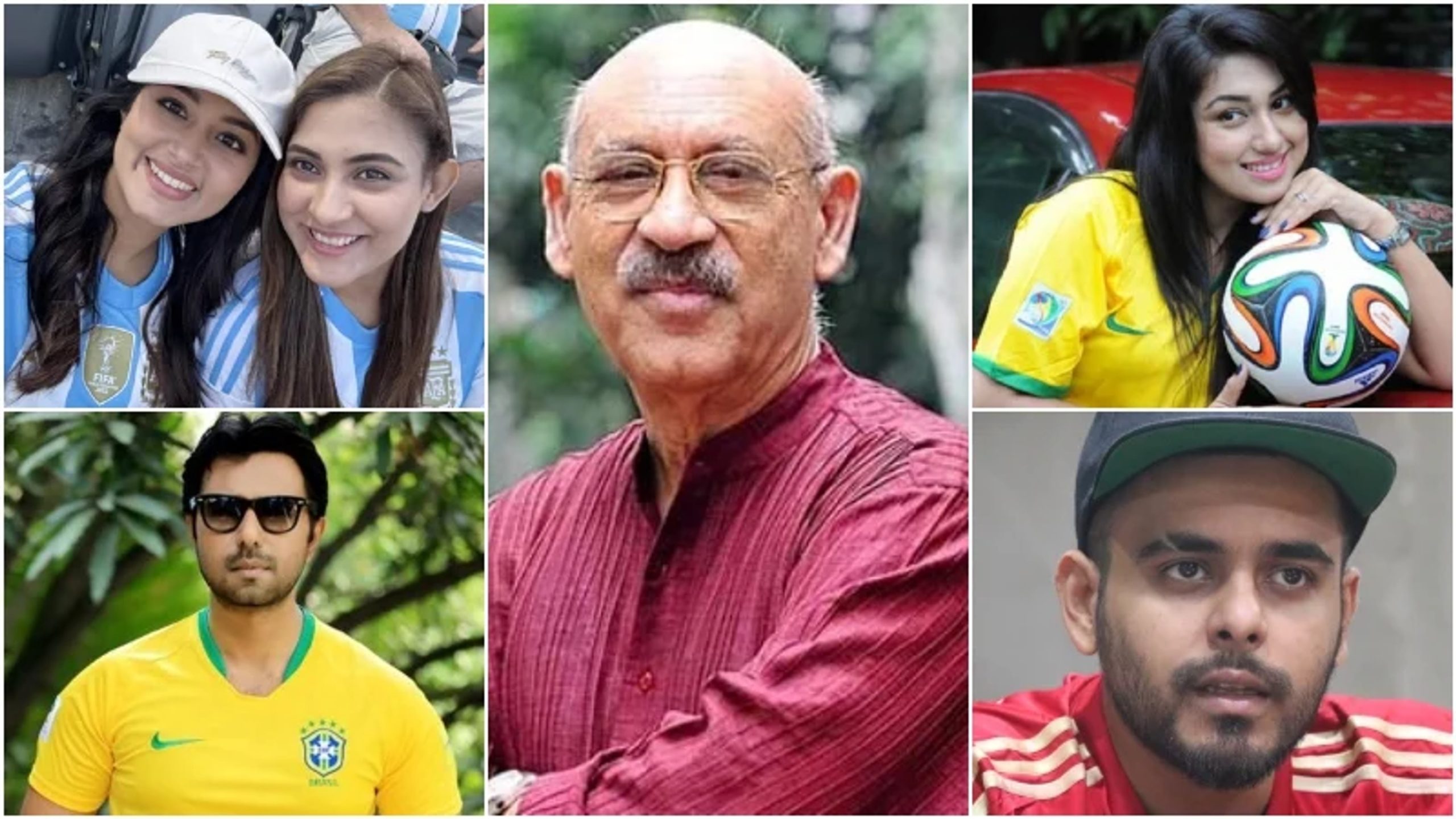 দেশি তারকাদের প্রিয় দল, প্রিয় খেলোয়াড়
