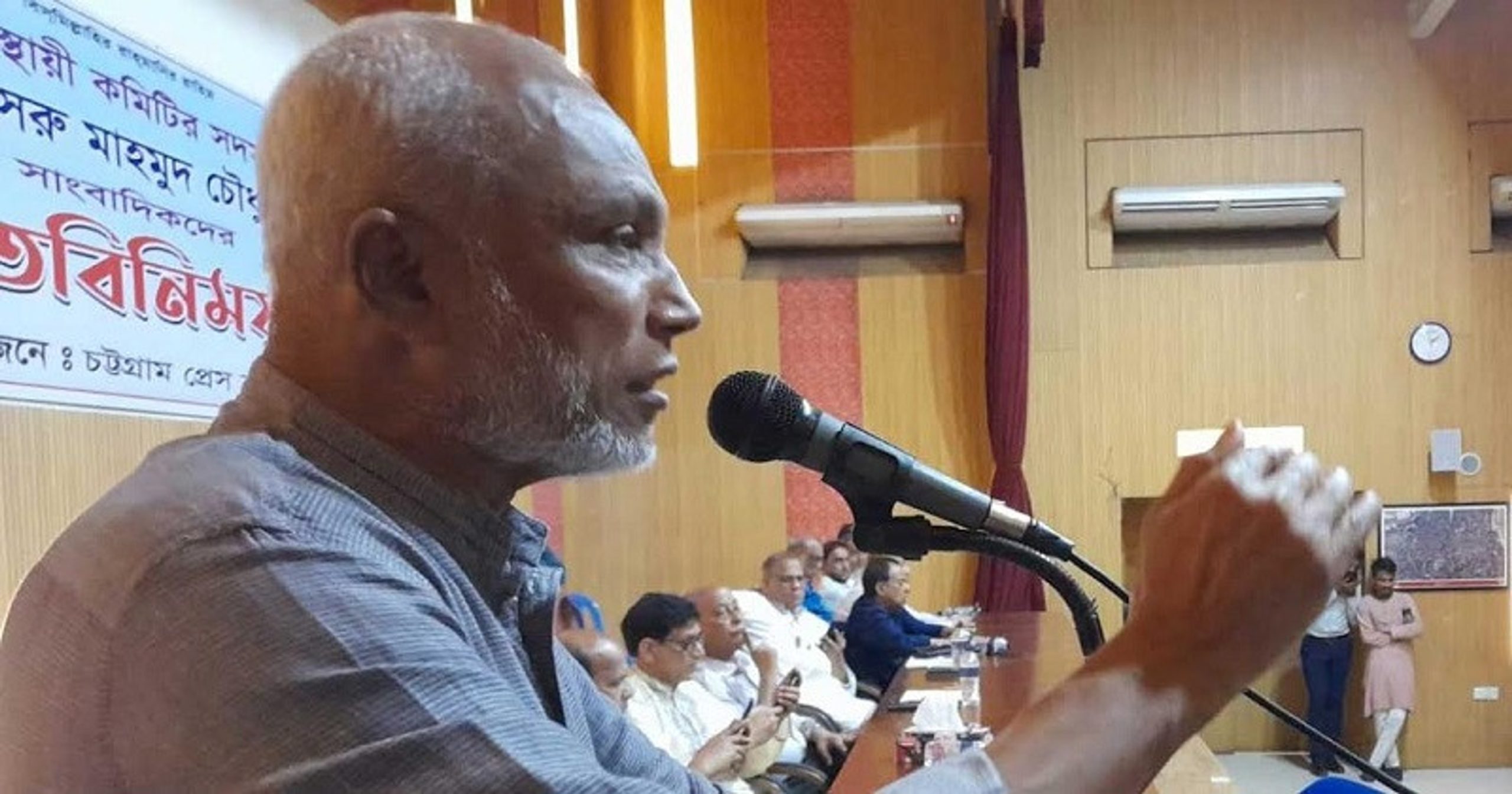 BNP candidate Ershad Ullah shot while campaigning in Chattogram