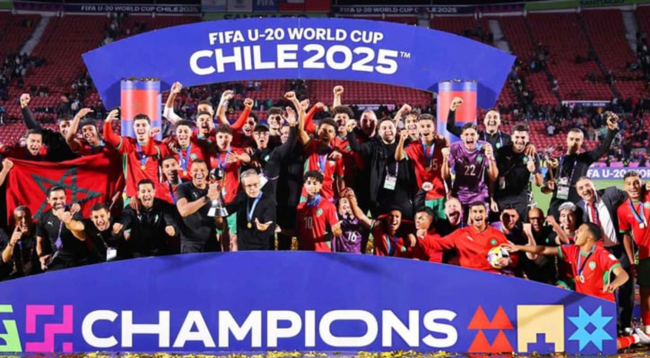 Morocco beats Argentina 2-0 to win Under-20 World Cup