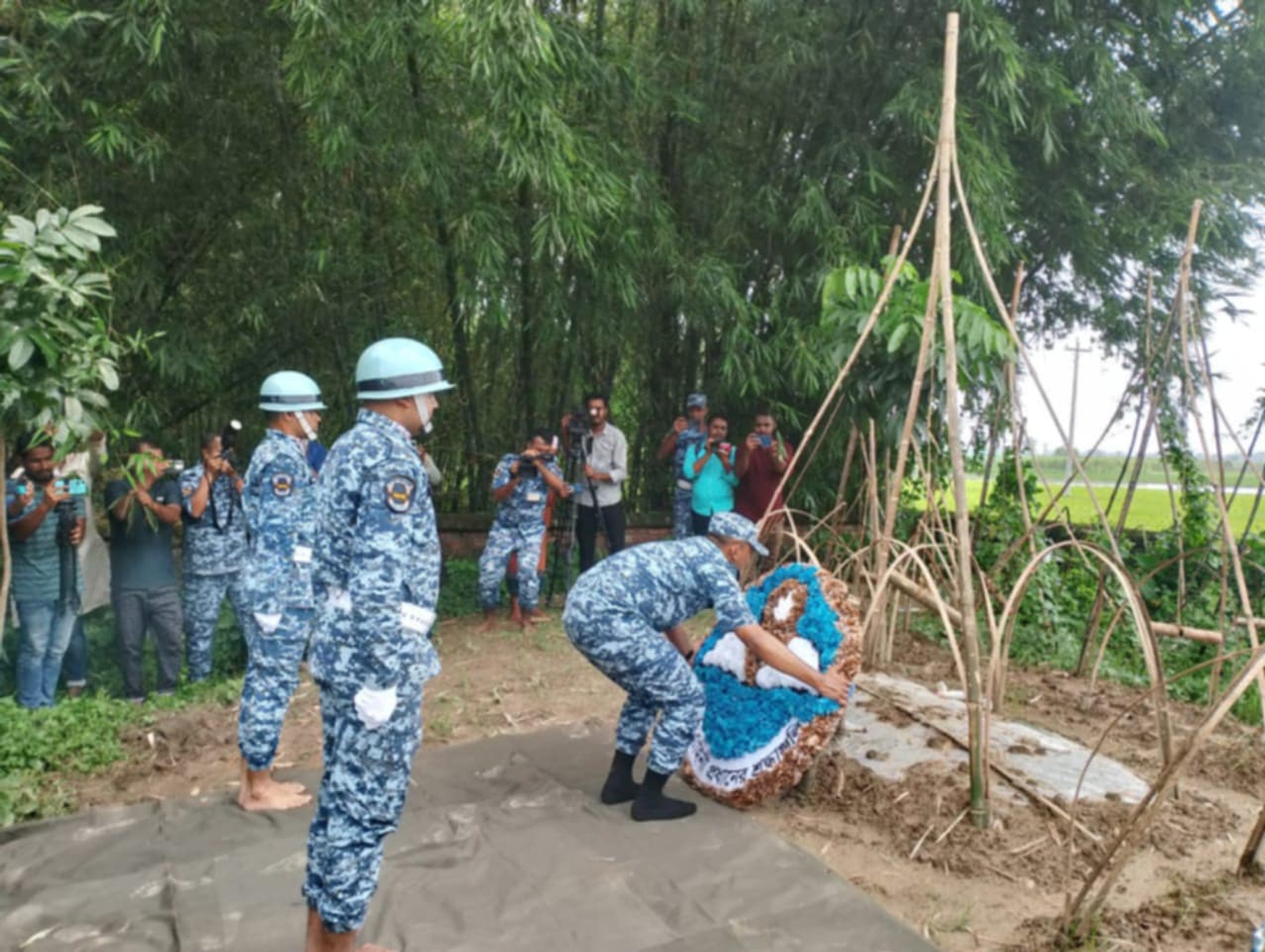 Air Force visits family of Milestone crash victim Mahia Tasnim