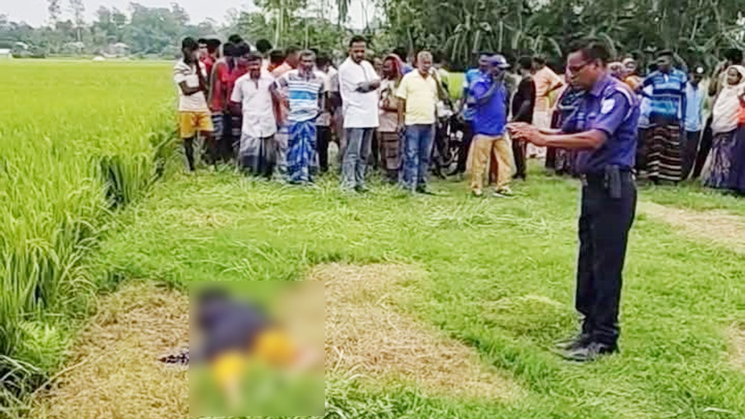 Unidentified woman's body found in Tangail rice field