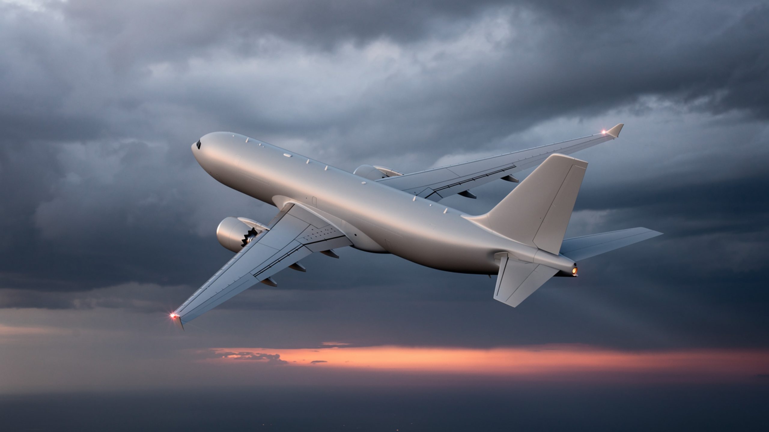 A cargo transport aircraft (illustration)