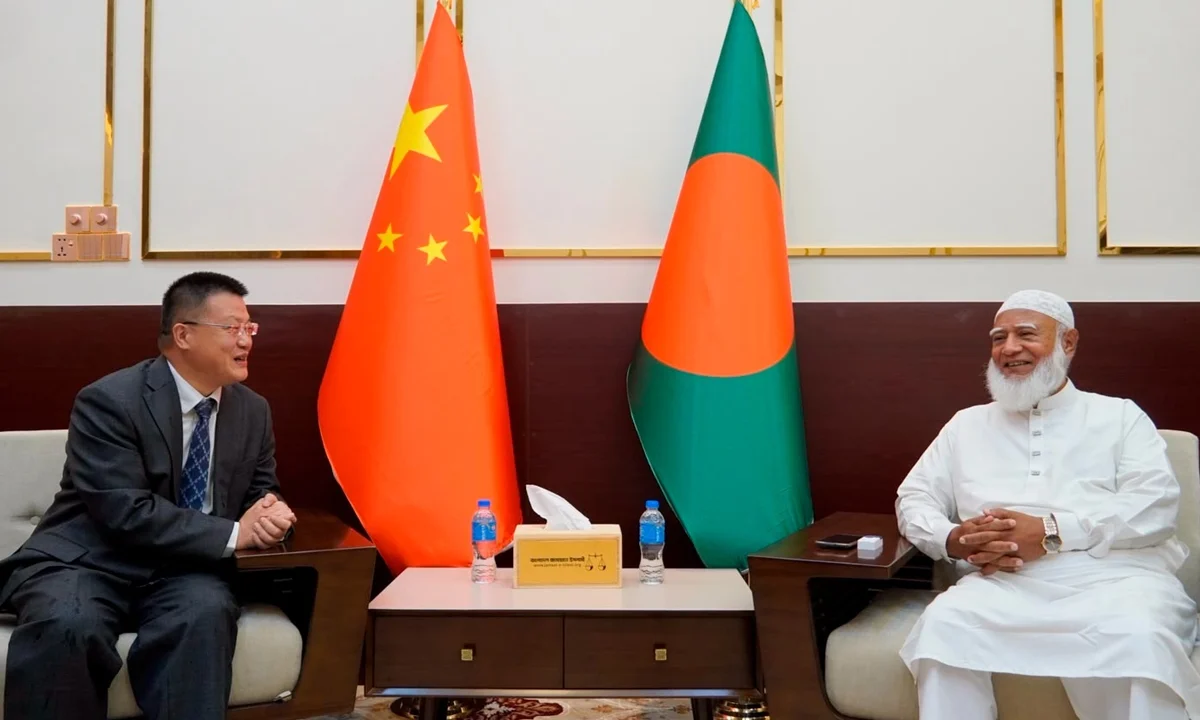 বিরোধীদলীয় নেতার সঙ্গে চীনা রাষ্ট্রদূতের সৌজন্য সাক্ষাৎ