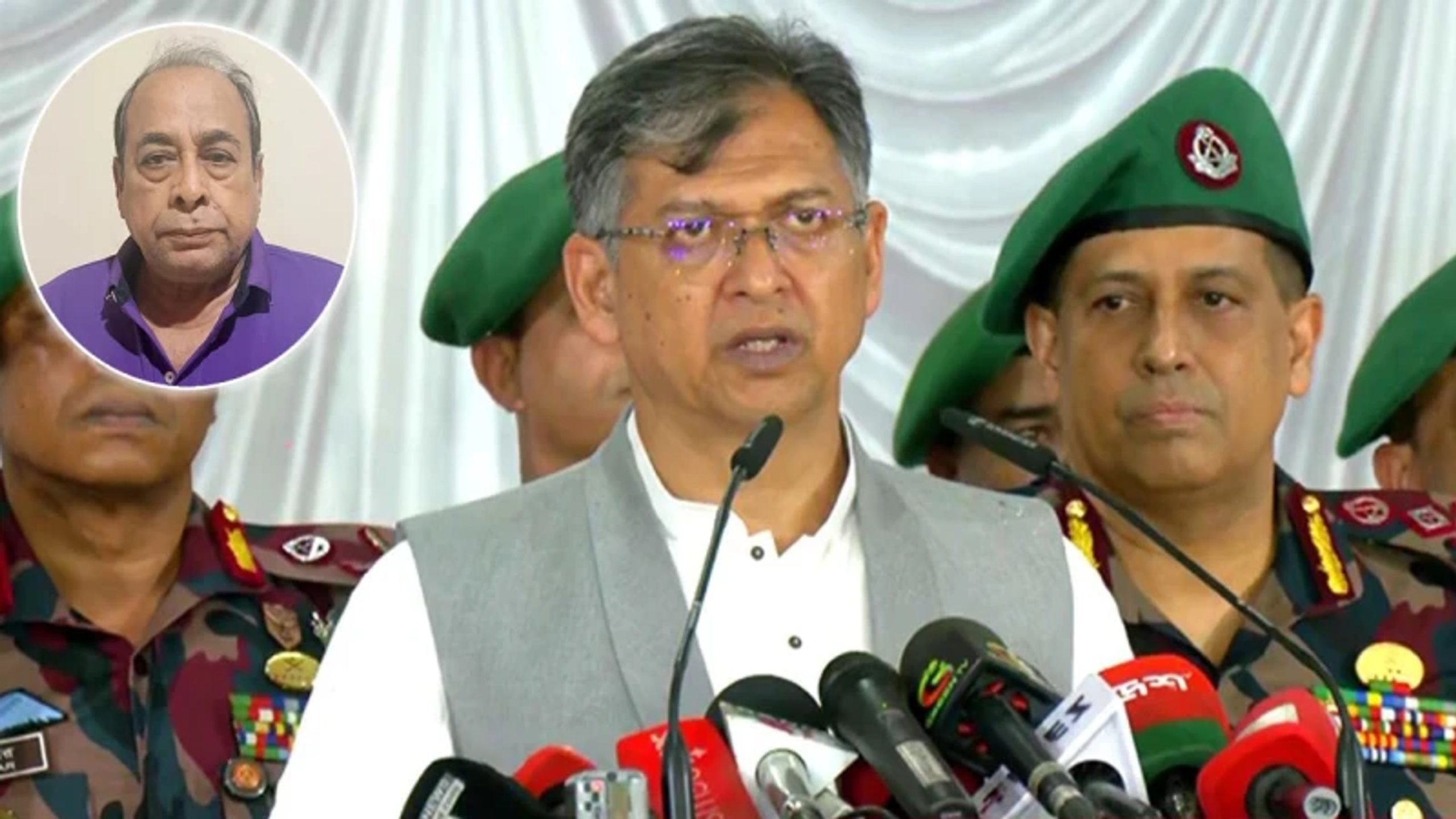 মোজাফফর হোসেনের বিচার হবে সেনা আইনে: স্বরাষ্ট্রমন্ত্রী