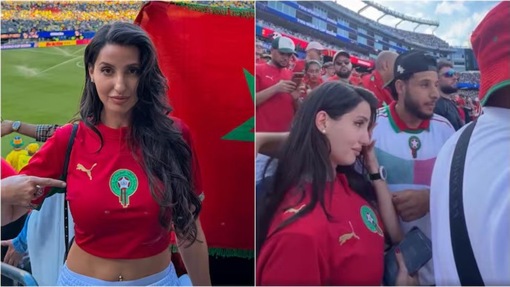 মরক্কোর বিদায়ে অঝোরে কাঁদলেন নোরা ফাতেহি