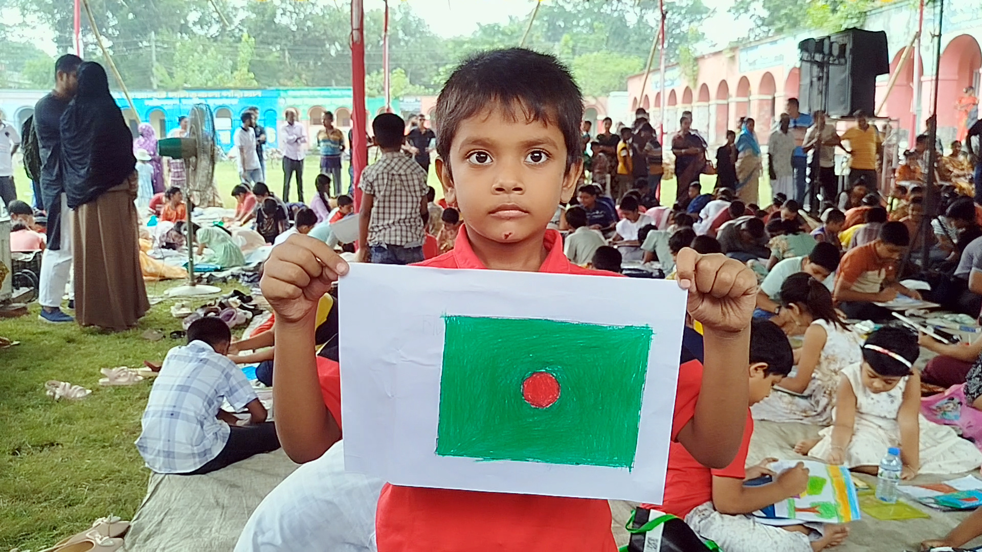নড়াইলে দু’দিনব্যাপী সুলতান উৎসবে শিশুদের চিত্রাঙ্কন ও আলোকচিত্র প্রদর্শনী অনুষ্ঠিত