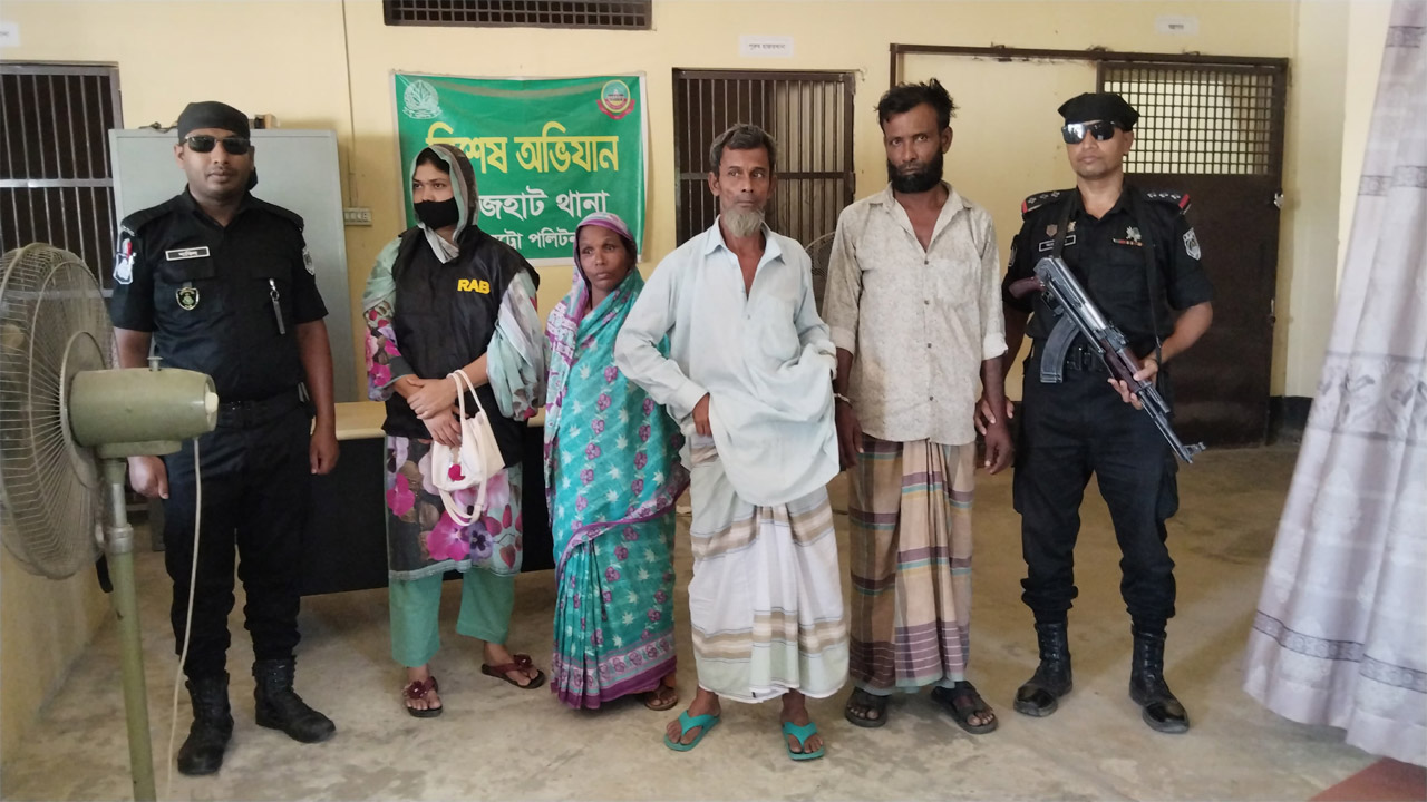 রংপুরে আব্দুর রহমান হত্যা মামলায় গ্রেফতার ৩