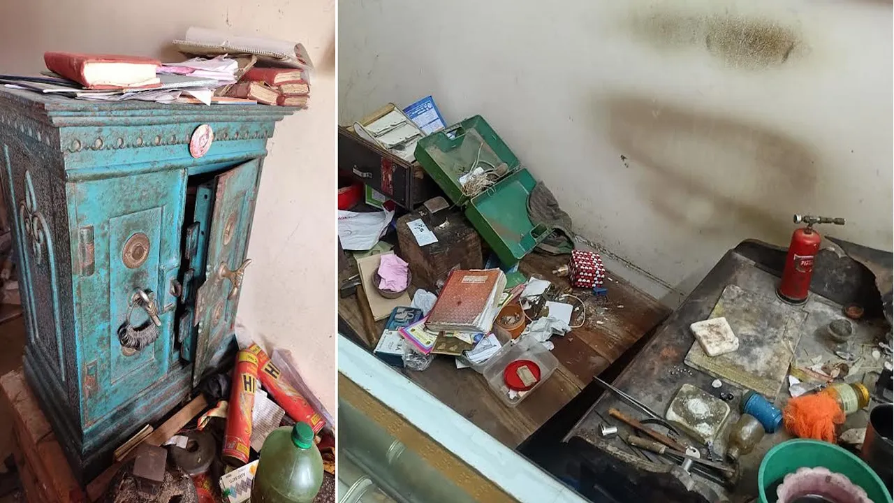 নাইটগার্ডকে বেঁধে চার দোকানে ডাকাতি, লুট ২১ লাখ টাকার মালামাল