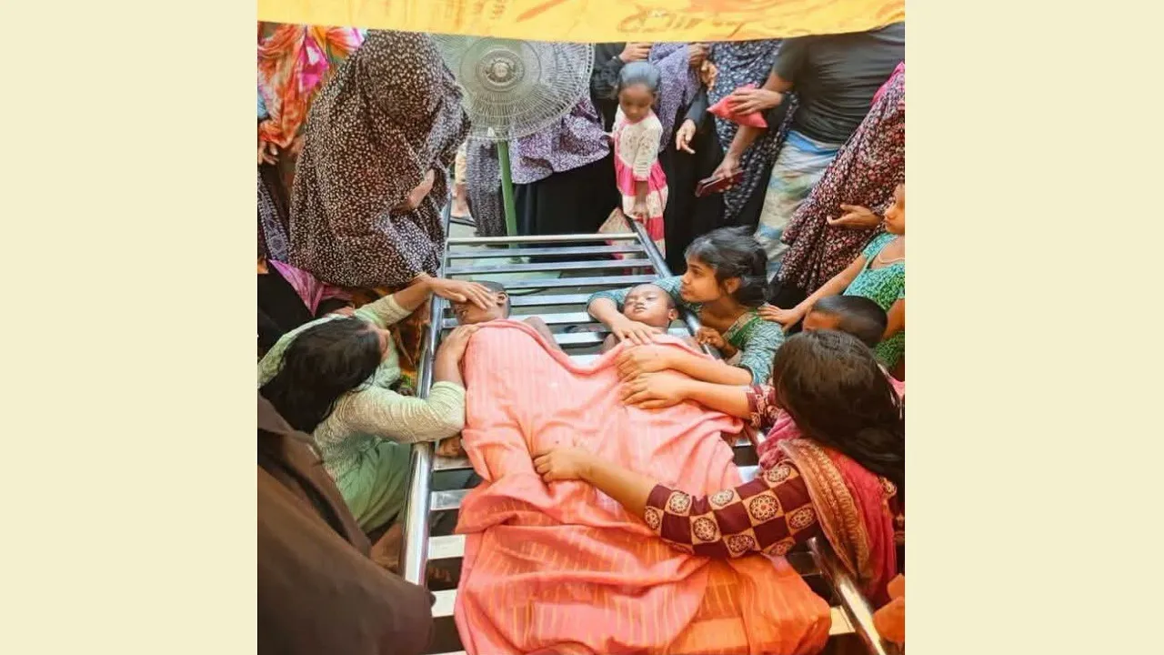 ত্রিশালে বাড়ির পাশের পুকুরে ডুবে দুই শিশুর মৃত্যু