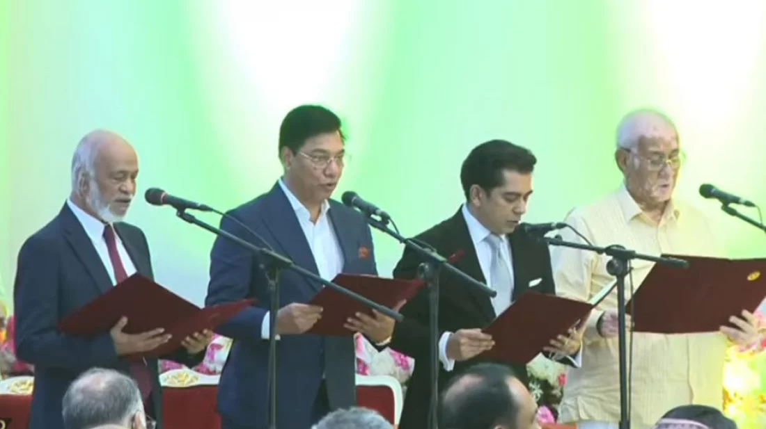 শপথ নিলেন মন্ত্রিসভার নতুন চার সদস্য