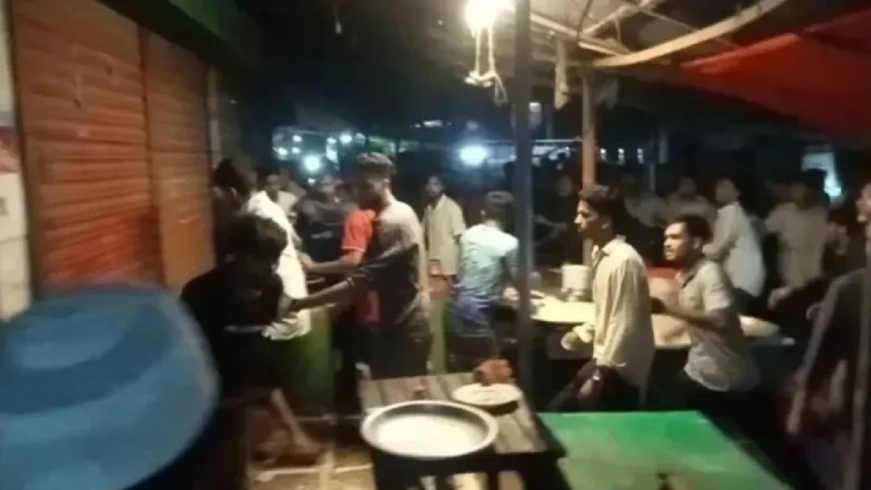 প্রেমের প্রস্তাব প্রত্যাখ্যান, ববিতে দুই বিভাগের শিক্ষার্থীদের সংঘর্ষ