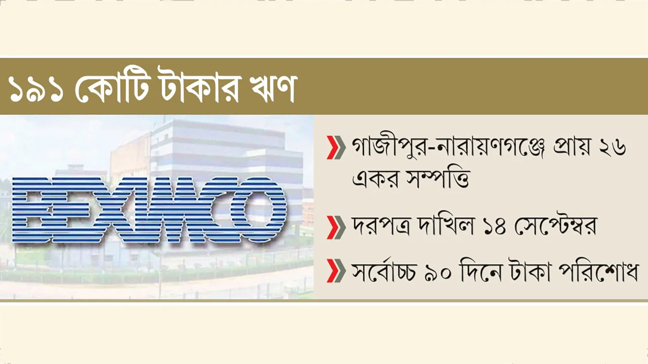 বেক্সিমকোর সম্পত্তি নিলামে তুলছে রূপালী ব্যাংক