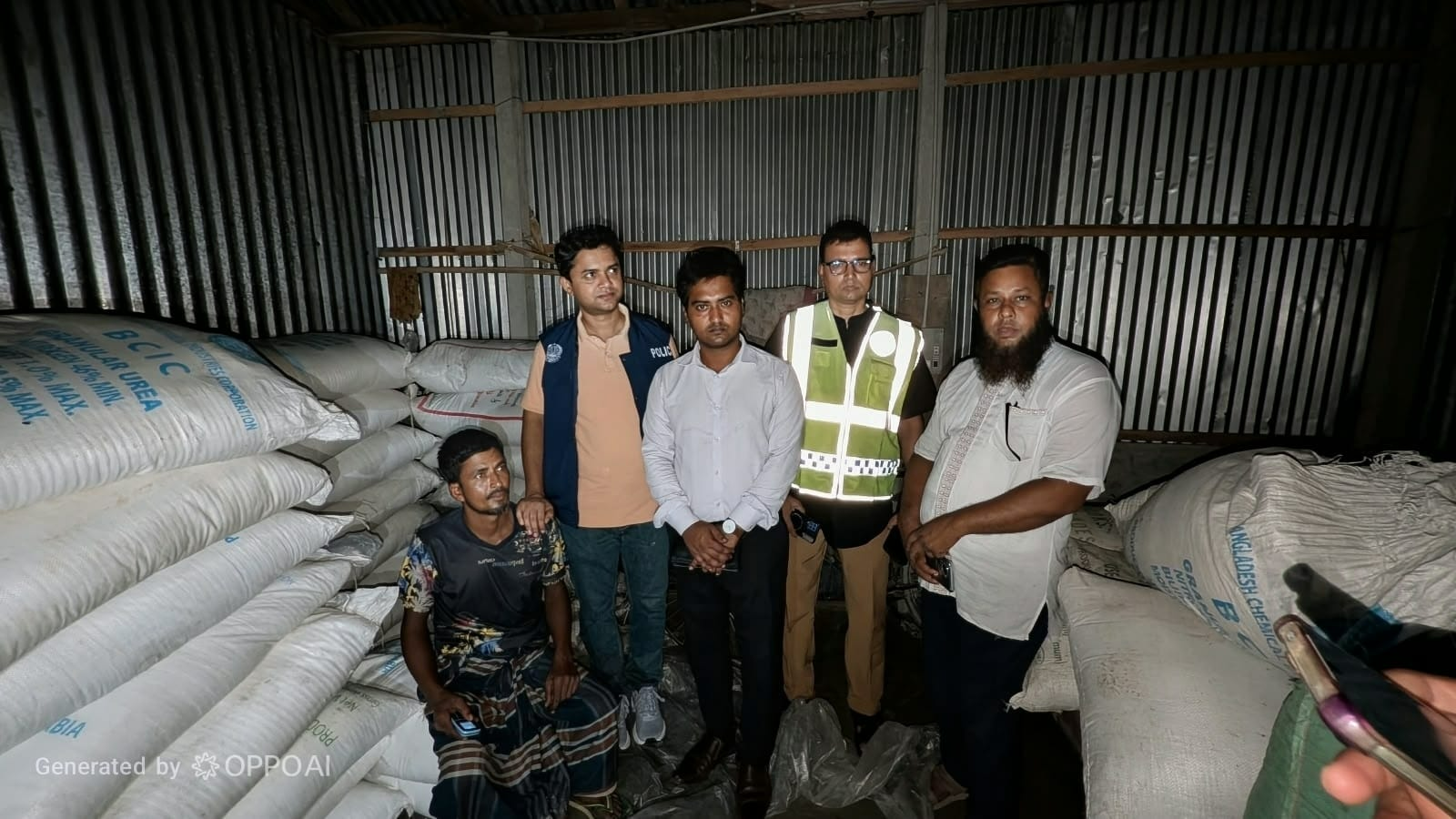 ভূরুঙ্গামারীতে ধানের গোলা ও খড়ির মাচা থেকে ৪২ বস্তা সার উদ্ধার, জরিমানা ১ লাখ টাকা