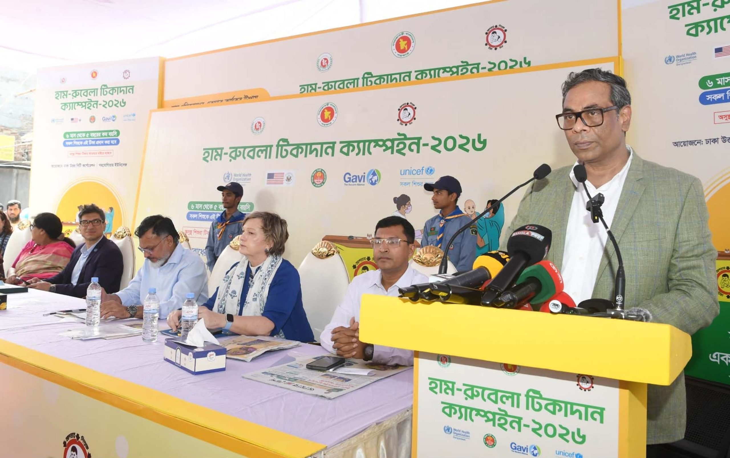 ৩৪ লাখ শিশুকে হামের বিশেষ টিকা শনিবার থেকে