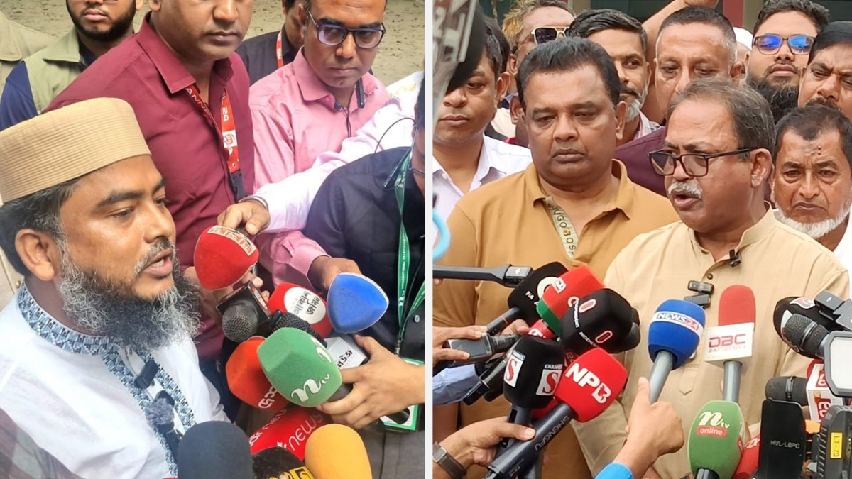ঠাকুরগাঁও উপনির্বাচনে ভোট দিলেন বিএনপি-জামায়াতের প্রার্থীরা