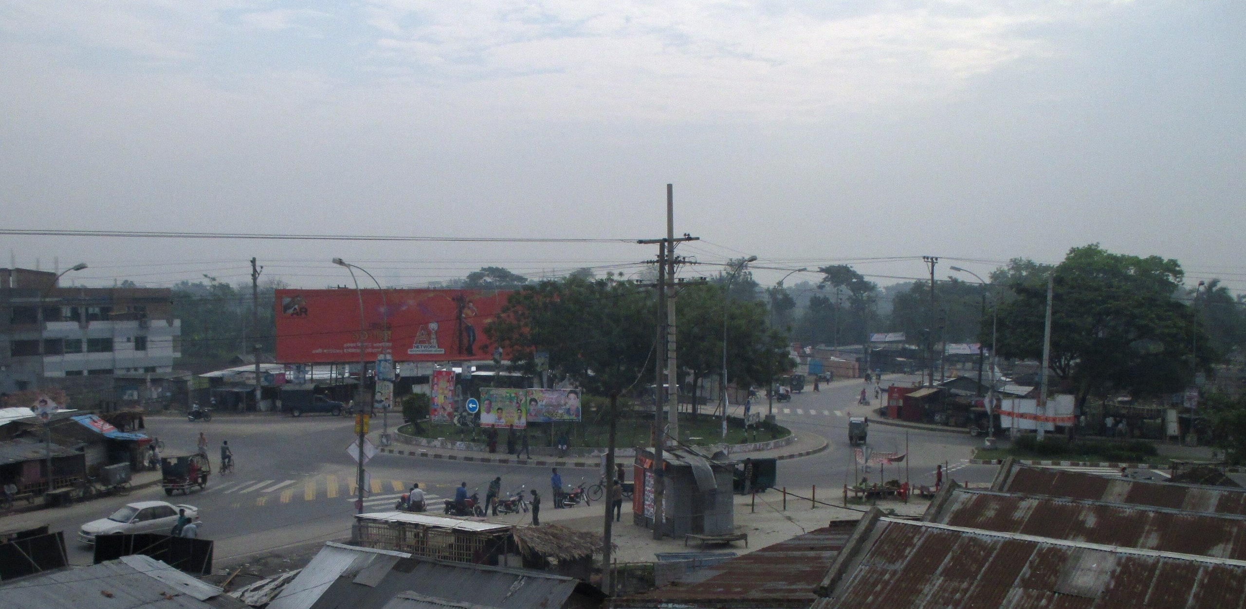 খুলনার জিরো পয়েন্ট মোড়ের সড়ক