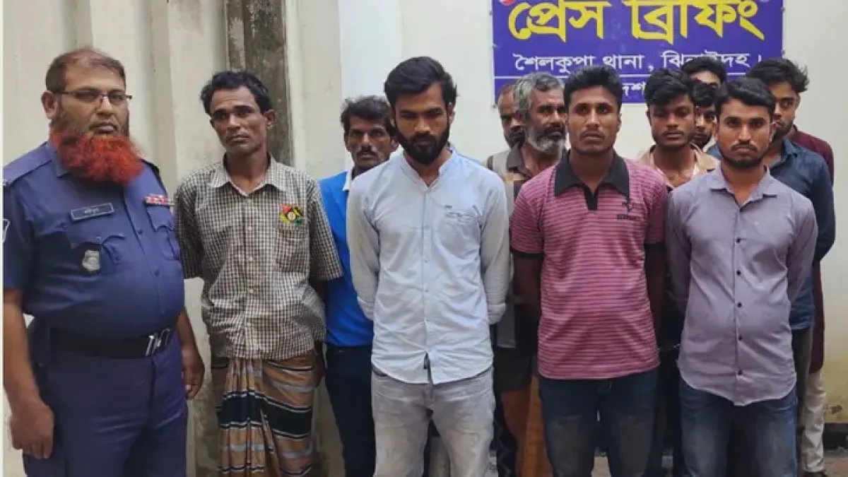 শৈলকুপায় ডোপ টেস্টে পজিটিভ, ১৩ জনের জেল